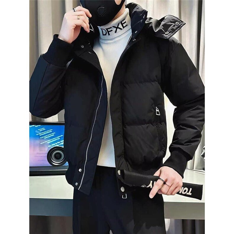 1506-1/MSM6061/P87冬季连帽棉服男修身潮牌上衣2026新款百搭休闲,男装棉衣,星座1506-1
