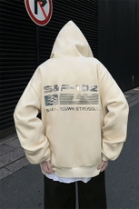 立体印花星空卫衣CT2314-TP85控价118宽松高街亮片连帽上衣男，男装卫衣，电商A102-1