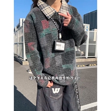 XZ809A/SYR65/加绒特P64/控128美式复古polo衫长袖卫衣，男装卫衣，星座809A(原222-1)