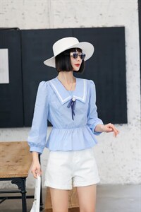 [现货]七分袖小衫，其它，伊然