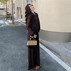 冬装新款毛呢套装2C092-98762-P195-K278，女装套装/套裙，2C092