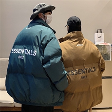 情侣装冬装美式棉服休闲面包服情侣棉衣加厚外套G1032P118女，男装棉衣，电商A339