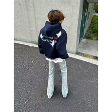 重磅潮牌情侣美式高街连帽卫衣秋冬潮流男女上衣帽衫，男装卫衣，四季星座505