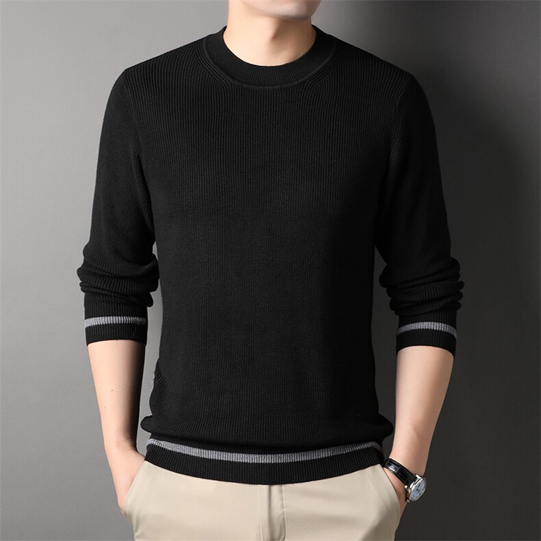 Y新4305钱塘2020-2冬季新款时尚休闲简约中年男士毛衣货稳P76，男装针织衫/毛衣，钱塘207-2