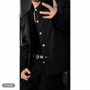 抖音小众设计高级棉衣老钱风保暖棉服外套男M219-P135 (网图图片