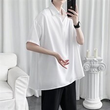 短袖衬衫春款男港风潮流C533P28，男装衬衫，星座1116-2