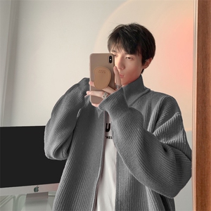 秋冬拉链开衫立领毛衣 XZ608-HM246-特P46图片