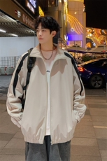 新款现货户外立领夹克男冲锋衣外套JK802-P65，男装夹克，星座1204-3