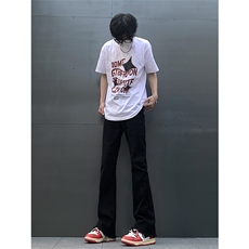 黑色毛边