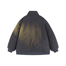 90%绒夹克式羽绒服男立领休闲加厚白鸭绒外套YR007-P205，男装夹克，星座210-1