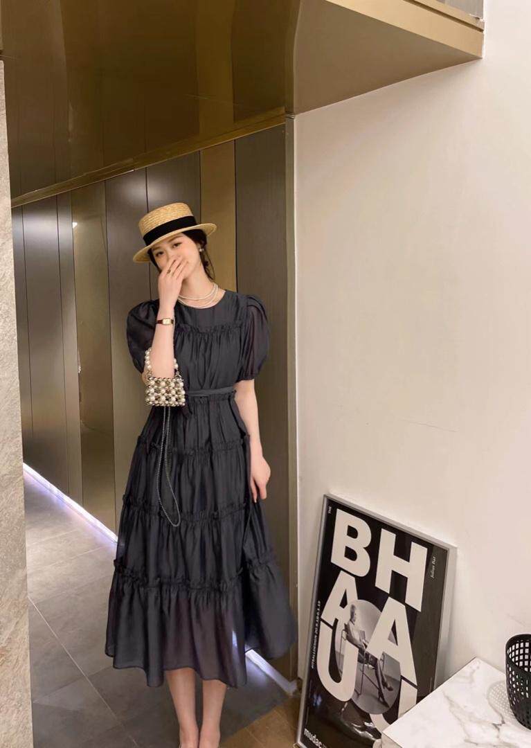 今年新蝴蝶结连衣裙，女装连衣裙，密斯倩