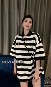 短袖条纹polo衫米奇,其它,玉米青豆