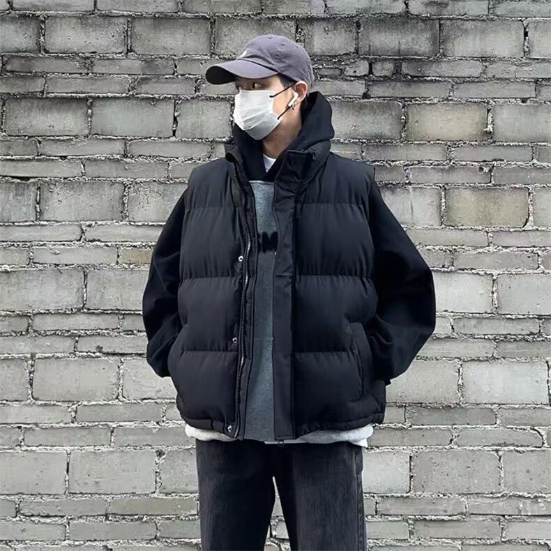 网T冬季叠穿无袖棉马甲保暖男士加厚棉服坎肩外套潮MJ618-特P38,男装背心/马甲,星座610B-1