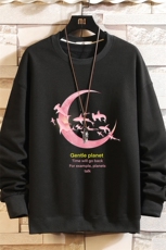 S6209-P28加绒款-P33秋季圆领卫衣男大码韩版宽松长袖外套砖墙，男装卫衣，电商A040A