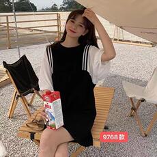 织带撞色裙，其它，一杭