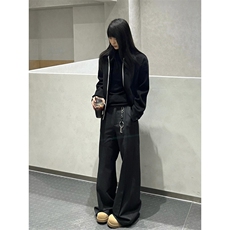 【有货】Cleanfit解构拉链毛呢外套男翻领短款夹克L09CC-特P85，男装夹克，星座1007（原301D）