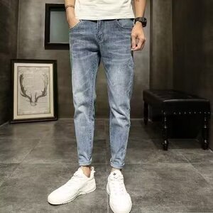 修身牛仔裤小脚裤基础款 YA139  P37图片