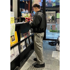 大货冬季飞行服夹克棉服加厚外套男装宽松翻领棉衣S374特批75，男装夹克，电商A233-1