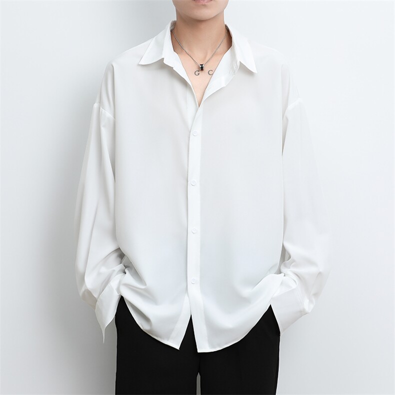 港风大码美式vibe潮牌痞帅翻领长袖衬衫男XZ213-CS8807-P55控68,男装衬衫,星座213