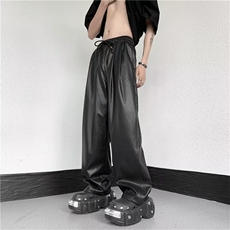 男新款青少年时尚休闲裤皮裤B492P40，男装休闲裤，星座1116-2