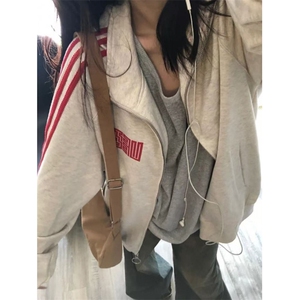 薄款330克好质量做工#有内贴+压线+大版型【纯棉华棉】拉链外套图片