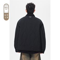 2025冬季新款港风无影墙大码90%白鸭绒羽绒服M-4X688-特P208，男装羽绒服，电商A022