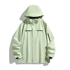 新款男女高品质户外登山服青少年学生冲锋衣夹克外套HS6606，男装夹克，星座1206（原A206）