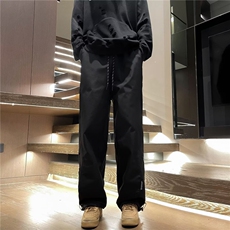 加绒防水冲锋裤男款秋冬休闲美式抽绳束脚机能工装裤子K041-P45，男装工装外套，星座308B-2