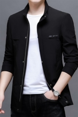 Q6202钱塘2020-2春季新款中年男士简约夹克商务休闲立领外套P135，男装夹克，钱塘207-2