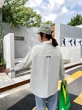 长款衬衫，女装衬衫，百变诱惑