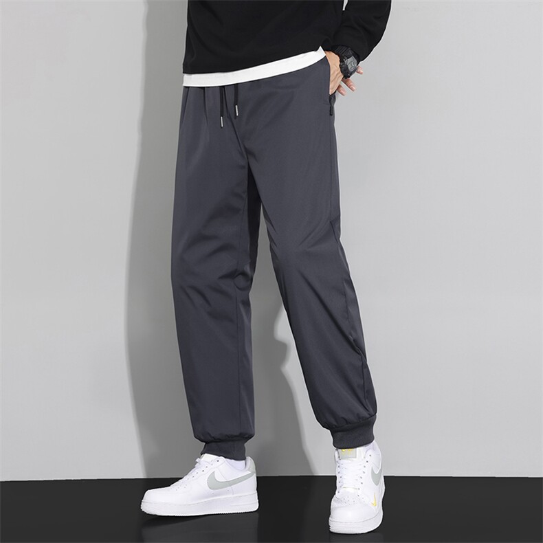 休闲裤男士冬季加绒加厚保暖宽松2025新款潮牌束脚裤JR1821-特P35,男装棉衣,星座610（原A335）