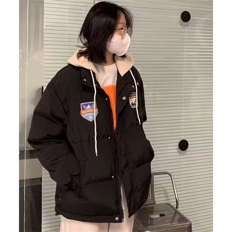 1506-1/M2101/P64冬季加绒加厚面包服棉衣外套男时尚气质原宿,男装棉衣,星座1506-1