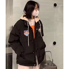 1506-1/M2101/P64冬季加绒加厚面包服棉衣外套男时尚气质原宿，男装棉衣，星座1506-1