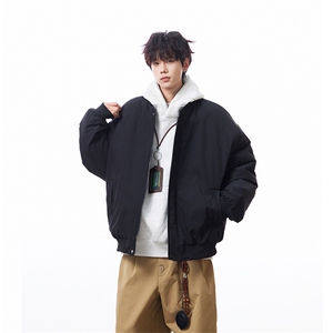 冬季clean纯色棒球服领棉服加厚短款棉衣 HZ8815-特P68不议价图片