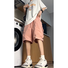 特批25夏季新款大码宽松工装休闲五分短裤男休闲户外短裤K5505，男装牛仔裤，电商A128