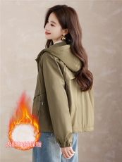 现货！现货！2025冬季女装新款加绒加厚棉衣棉服，女装棉衣/棉服，以桐