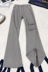 B221美式ins高街暗黑拼接休闲工装洗褪牛仔裤LK25604-特P48控88，男装牛仔裤，电商B221