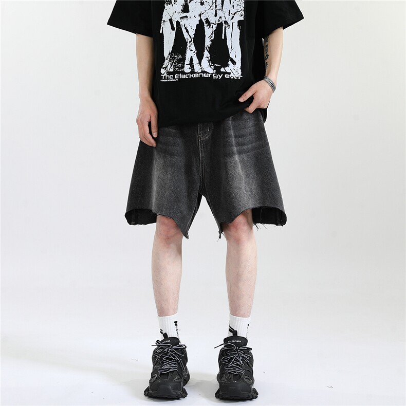 xz905-2-Z037#P45牛仔短裤图片