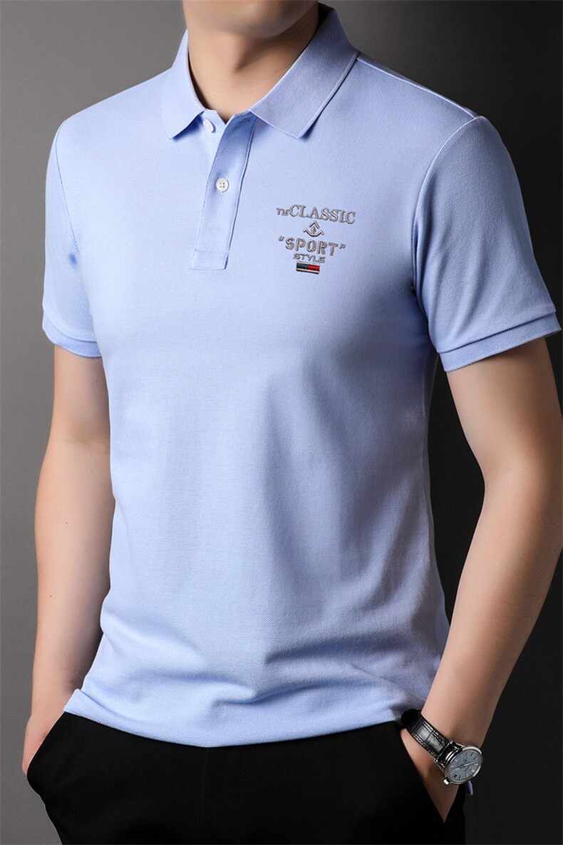 F82501钱塘2020-1百搭简约中青年时尚休闲新款男士短袖T恤P48,男装T恤,钱塘207-1