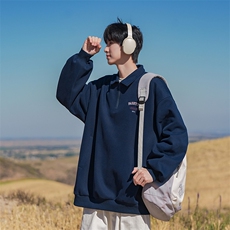 B225-A6459-P55-X69-POLO衫印花卫衣-100聚酯纤维，男装Polo衫，电商B225