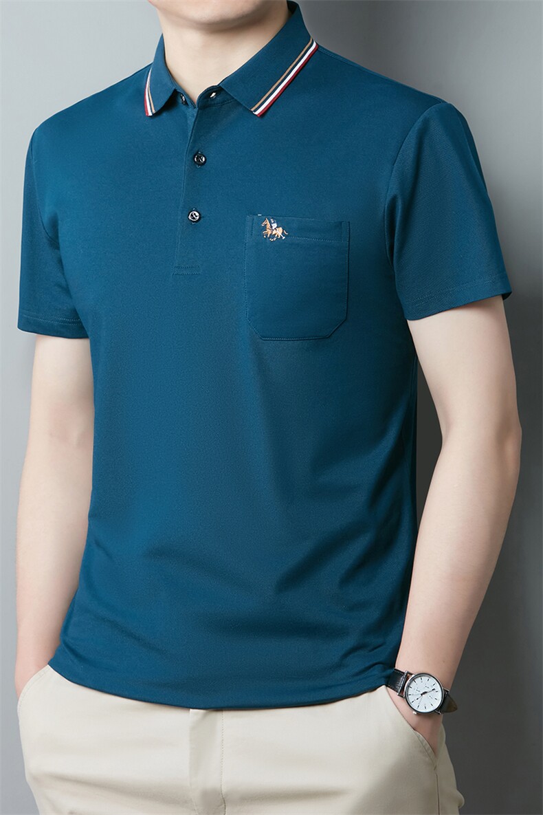 新款男士夏季短袖T恤男翻领领休闲POLO衫潮流宽松男装MY3135-P50,男装Polo衫,星座1105-3