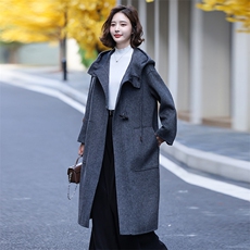 2026年新款斗篷双面羊毛大衣女秋冬季高级感超好看羊绒毛呢子外套，女装双面呢大衣，丝露怡语