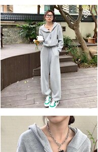 休闲套裤，四个色，三个码图片