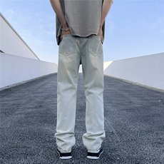 美式牛仔裤男春秋新款休闲直筒裤M882P38，男装牛仔裤，星座1116-2