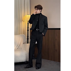抖音小众设计高级棉衣老钱风保暖棉服外套男M219-P135(网图，男装棉衣，电商B267