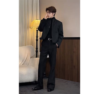 抖音小众设计高级棉衣老钱风保暖棉服外套男M219-P135 (网图图片