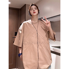1中性山钢印印花图案设计大码M-5XL短袖T恤男DT77786P25块控特48，男装T恤，星座226-2
