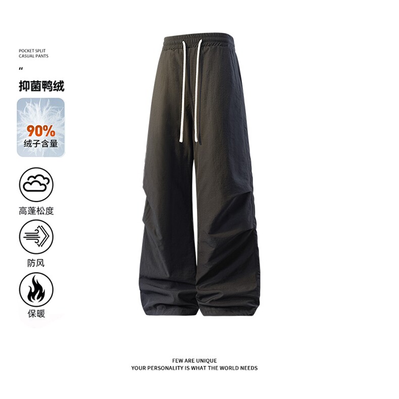 羽绒裤户外保暖滑雪裤冬季美式防寒加厚休闲裤5D2131-TP95188,男装棉裤,电商A102
