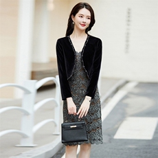 2025新款披肩配旗袍女百搭短外套西装上衣，女装短外套，婵米儿