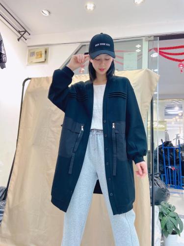 现货，春装新款百搭卫衣开衫,女装卫衣/绒衫,火红